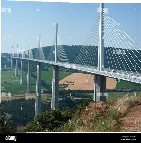 The Millau Viaduct (French: le Viaduc de Millau, is a cable-stayed ...