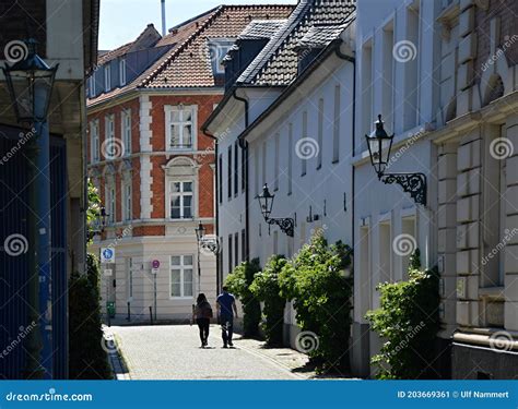 Historische Geb Ude In Der Innenstadt Von D Sseldorf Nordrhein