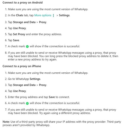 Whatsapp Rolls Out Proxy Support For Android And Ios