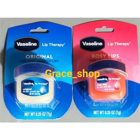 Son Dưỡng Môi Vaseline Lip Therapy 7g Chính Hãng Usa Shopee Việt Nam