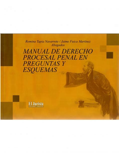 Manual De Derecho Procesal Penal En Preguntas Y Esquemas Aremi