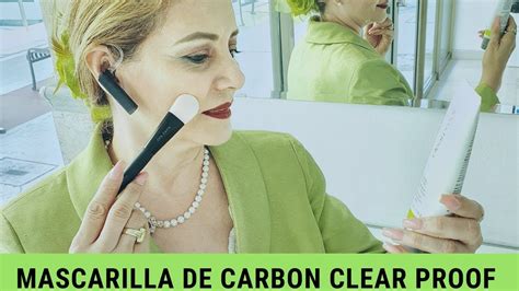 Mascarilla De Carbon Clear Proof Estrategia De Venta Nsd