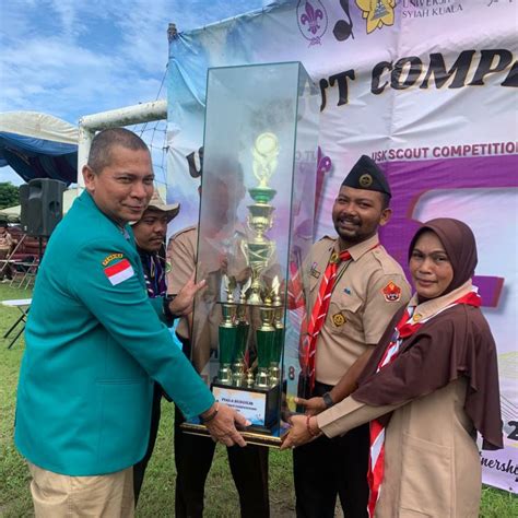 Pramuka Pangkalan Mosa Juara Umum Dan Membawa Pulang Piala Bergilir