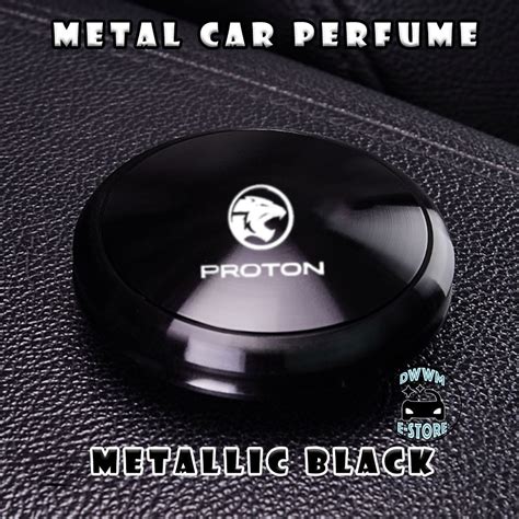 Proton Perodua Metal Car Perfume Air Freshener Ufo Alcohol Free For