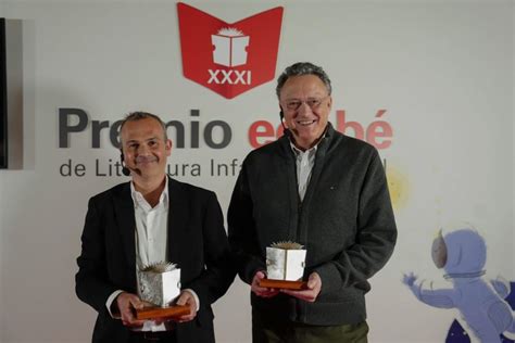 Premio Edebé para Agustín Sánchez Aguilar y Luis Leante