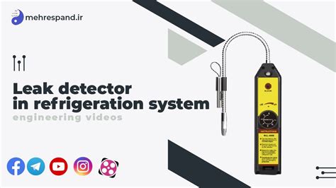 Leak Detector In Refrigeration System Youtube