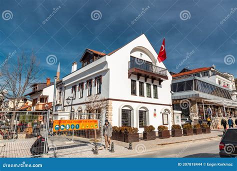 The Turkish Consulate Building On The Riverside In Prizren Kosovo Editorial Stock Image Image