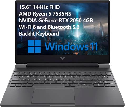 Amazon Hp Victus Hz Fhd Gaming Laptop Computer Hexa Core