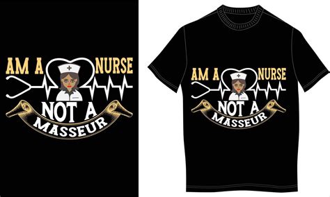 Nurse Tshirt Design 10935839 Vector Art At Vecteezy