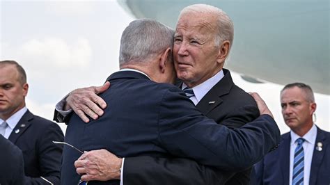 U S Says Israel Didnt Cause Hospital Blast As Biden Promises Aid To