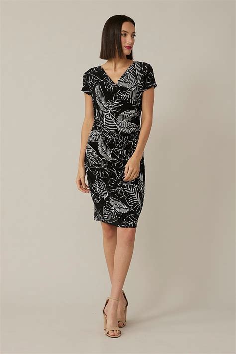 Joseph Ribkoff Mixed Print Dress Style Re Avenue