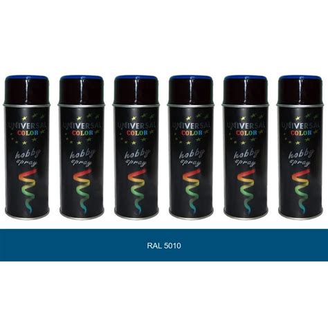 Universalcolor Niebieski Lazur Po Ysk Spray Ml Farba Uni Ral