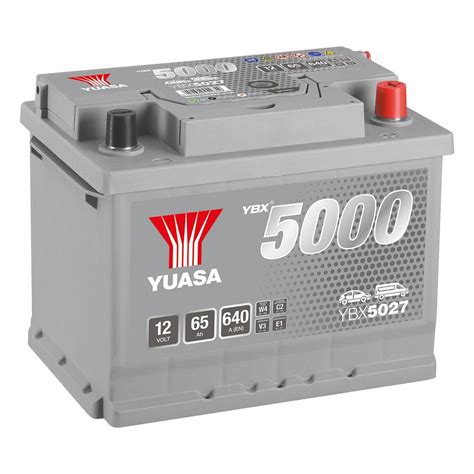 YBX5027 Yuasa 12v 65Ah SMF Car Battery FREE UK Mainland Delivery