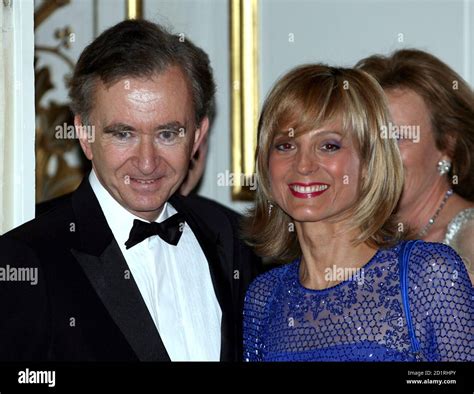 Bernard Arnault And Wife Banque D Image Et Photos Alamy