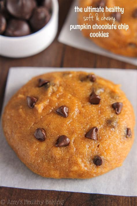 Ultimate Healthy Soft And Chewy Pumpkin Chocolate Chip Cookies Recipe Video Amys Healthy Baking