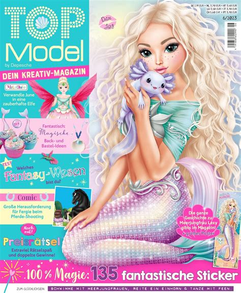 TOPModel Magazin 6 2023 135 Fantastische Sticker TOPModel Magazin