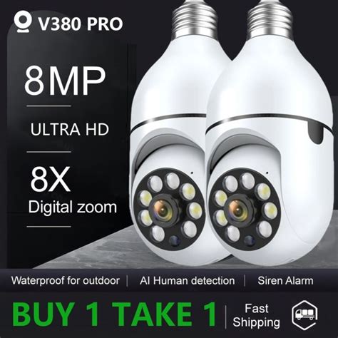 Xiaomi V380 Pro CCTV Camera Connect Cellphone ULTRA HD 8MP CCTV Camera