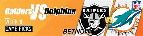 Raiders Vs Dolphins 11192023 Week 11 Nfl Picks And Forecast