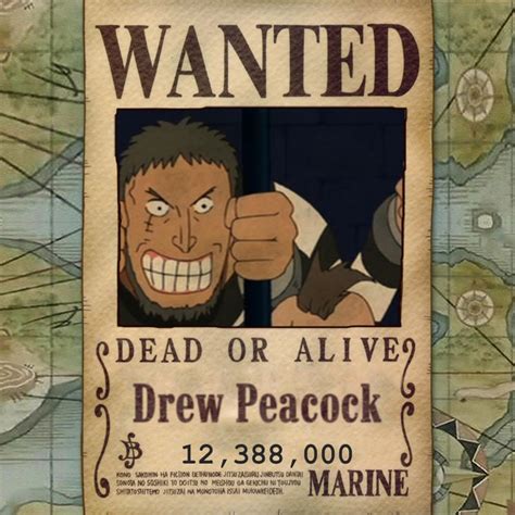 Drew Peacock Wanted Poster By Pirateraider On Deviantart