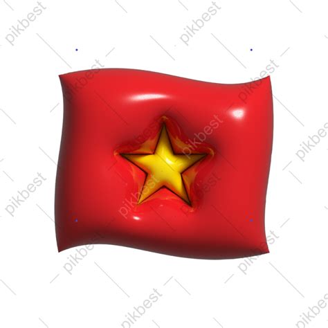 3D Flag Of Vietnam PNG Images | EPS Free Download - Pikbest