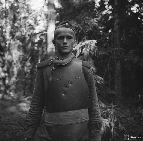 Captured Soviet Soldier Dressed In Sn 42 Body Armor 1944 Wwii Women