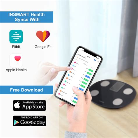 Healthu Timbangan Badan Digital Kg Bmi Monitor Smart App Cf Ble