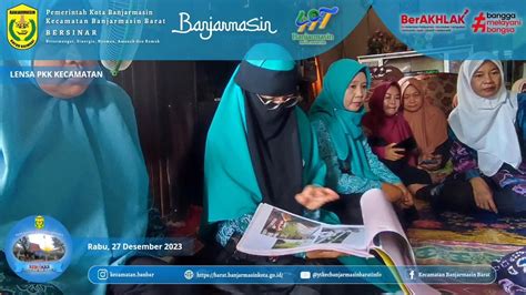 Pembinaan Administrasi Ke Dasawisma Jambu Oleh TP PKK Kecamatan