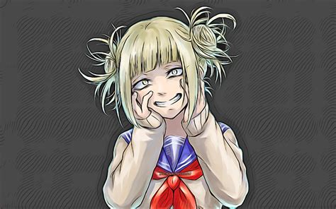 Download wallpapers 4k, Himiko Toga, vector art, My Hero Academia, manga, Boku no Hero Academia ...