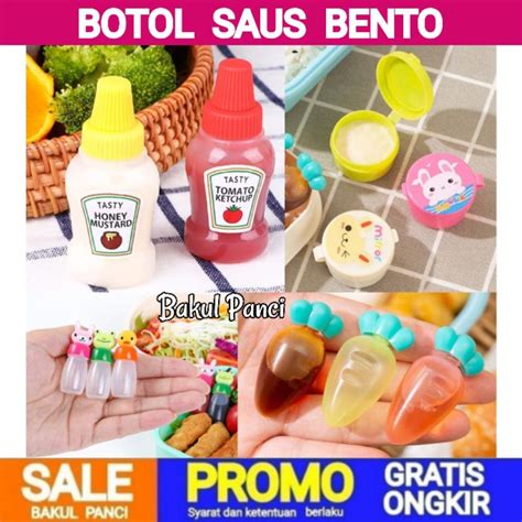 Jual BOTOL SAUS MINI BENTO TEMPAT SAOS KECAP MAYONNAISE WADAH BEKAL