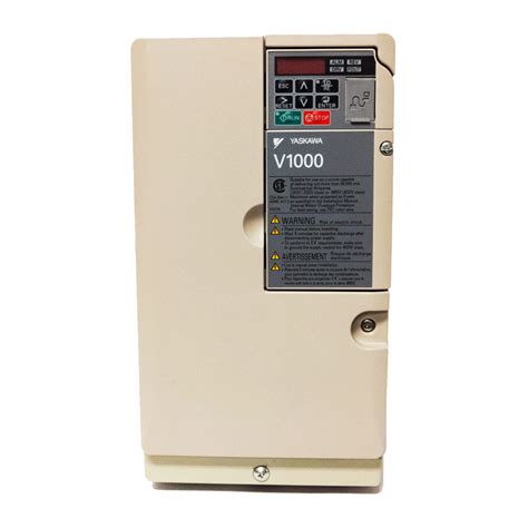 CIMR VU4A0018FAA Yaskawa AC Drive 7 5 Hp 460 V