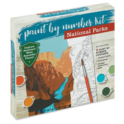 National Parks Paint By Number Kit | Michaels