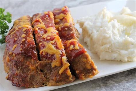 Meatloaf With Cheese Easy And Delicious Recipe