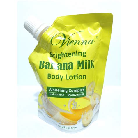 Jual Vienna Brightening Body Lotion Banana Milk Ml Shopee Indonesia