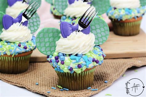 Little Mermaid Cupcake Cake