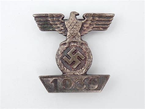 German 2nd Class Iron Cross EK2 1939 Spange Ziemer Sohne Damn