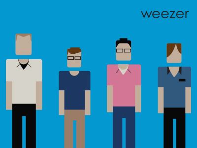 Weezer Blue Album Tribute by Dan Settembrini on Dribbble