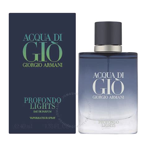 Giorgio Armani Mens Acqua Di Gio Profondo Lights Edp 135 Oz