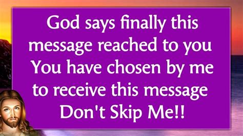 11 11🌈🦋god Says You Are Chosen By Me For This Message🕊️god Message🌈jesus Messages Angelmessa