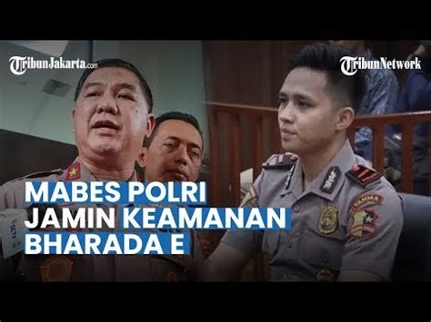 Bharada E Lanjutkan Karier Jadi Polisi Mabes Polri Jamin Keamanan