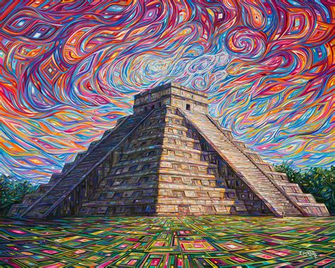 TEMPLE OF KUKULCAN, CHICHEN ITZA – ArtLegacy Store