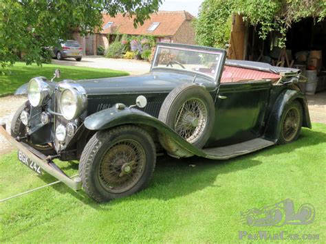 Car Alvis Speed 20 SB Charlesworth Drophead Coupe 1934 For Sale PreWarCar