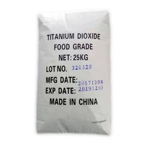 High Purity Industrial Food Grade White Powder Titanium Dioxide