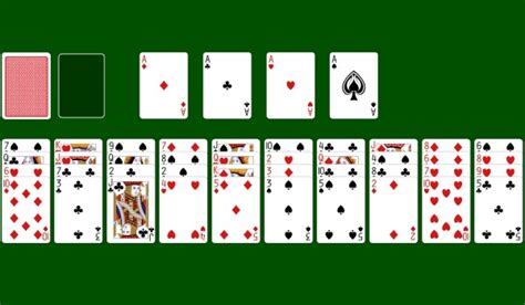 single deck builder solitaire games