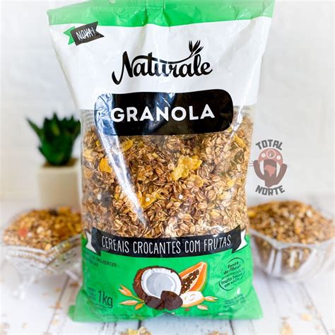 Granola Naturale Cereais Crocantes Frutas Kg Shopee Brasil