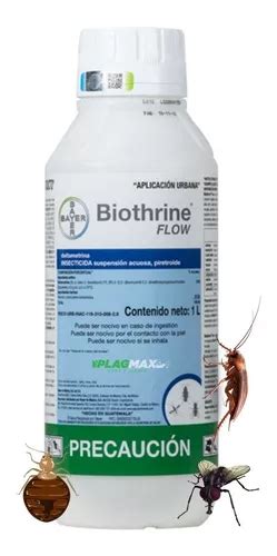 Biothrine Flow Bayer 1 Litro Insecticida Chinches Pulgas Envío Gratis