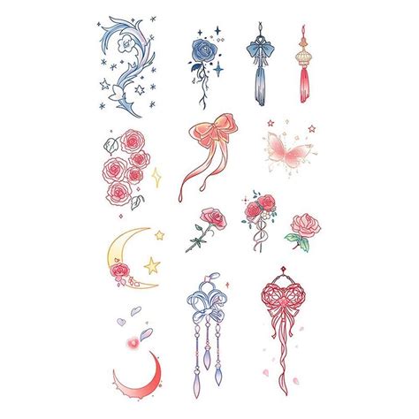 Tatoo Sticker Water Proof Women Fake Tattoo Stickers Body Stickers EBay