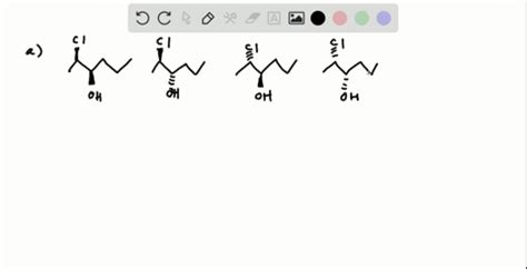 Solved Draw All Possible Stereoisomers For Each Of The Following