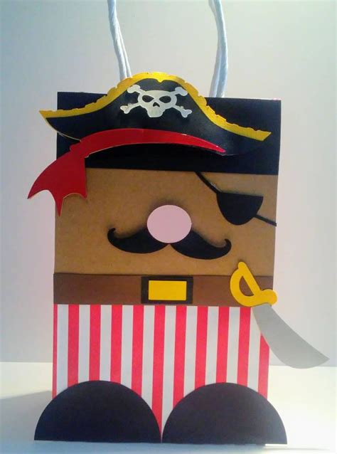 Pirate Favor Bag Pirate Goody Bags Etsy