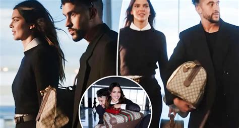 Kendall Jenner Bad Bunny Flaunt Their Romance In Gucci Campaign