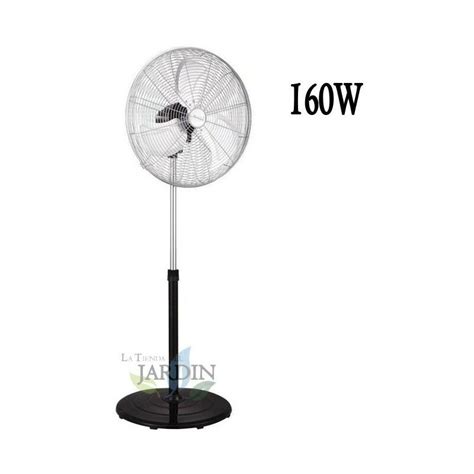 Ventilador De Pie W Velocidades Y Altura Regulable Potente